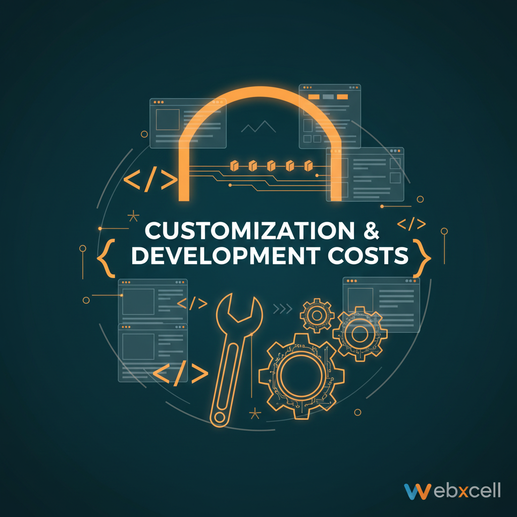 customisation and development costs